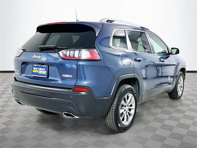 used 2021 Jeep Cherokee car, priced at $15,956