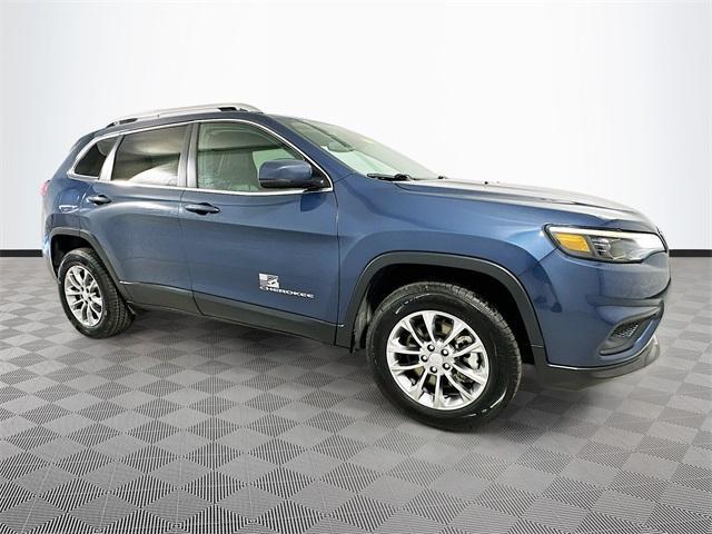 used 2021 Jeep Cherokee car, priced at $15,956