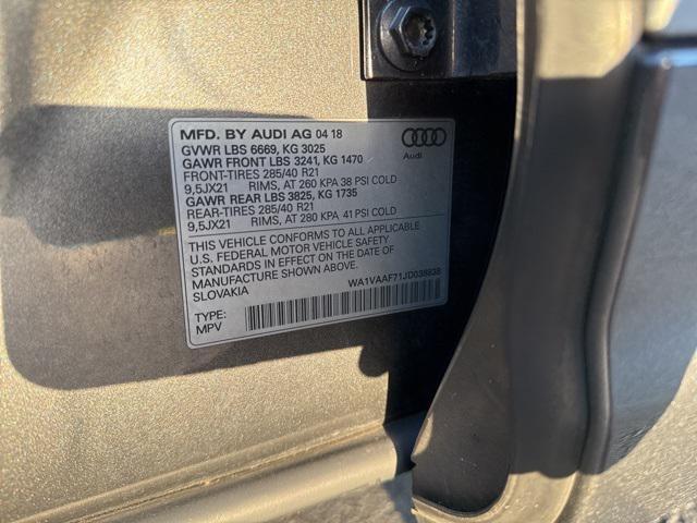 used 2018 Audi Q7 car, priced at $18,622