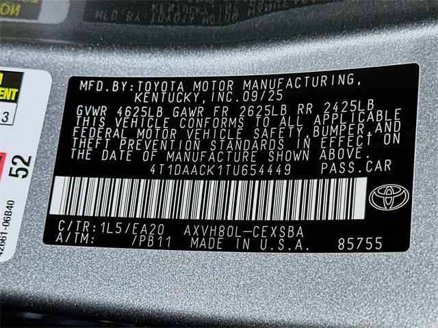 new 2026 Toyota Camry car, priced at $33,392