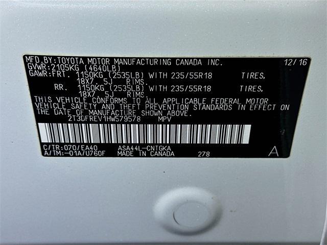 used 2017 Toyota RAV4 car, priced at $16,452