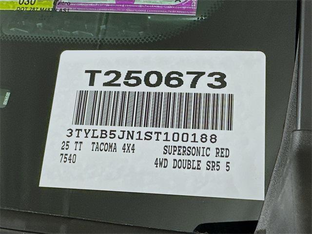new 2025 Toyota Tacoma car, priced at $42,182