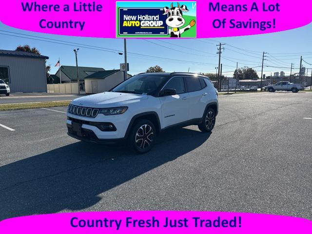 used 2022 Jeep Compass car, priced at $24,408