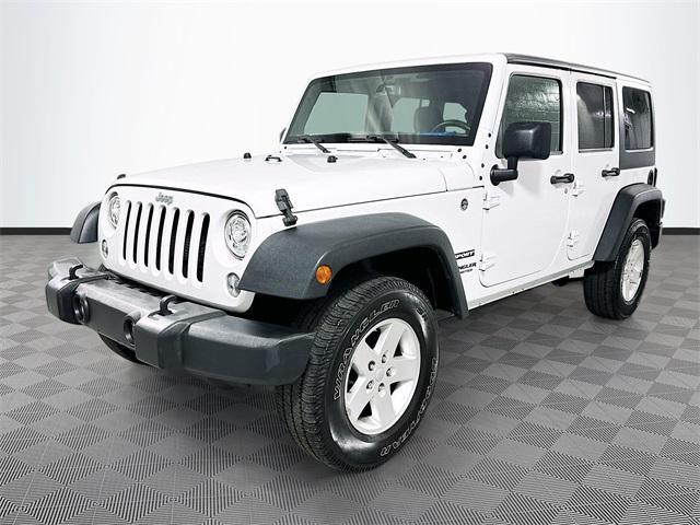 used 2017 Jeep Wrangler Unlimited car, priced at $21,856