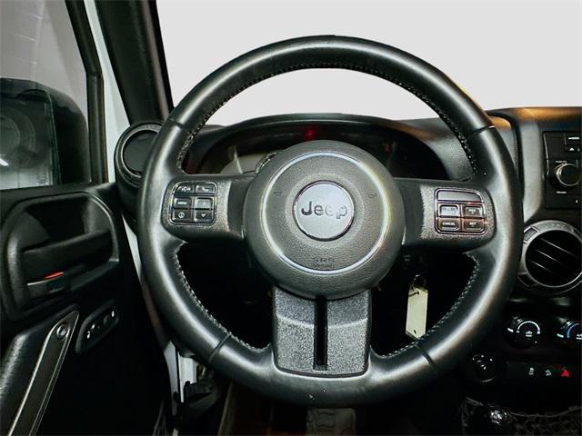 used 2017 Jeep Wrangler Unlimited car, priced at $21,856