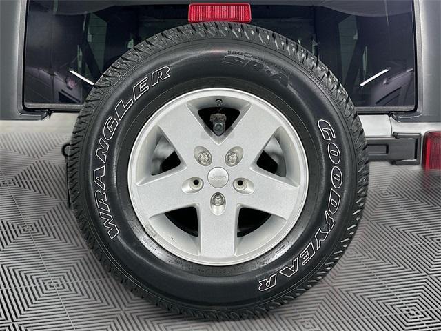 used 2017 Jeep Wrangler Unlimited car, priced at $21,856