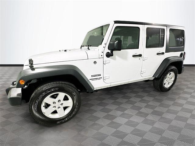 used 2017 Jeep Wrangler Unlimited car, priced at $21,856