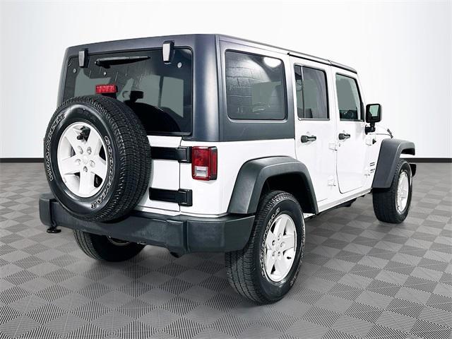used 2017 Jeep Wrangler Unlimited car, priced at $21,856