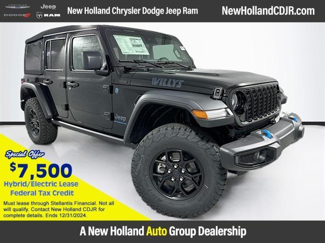 new 2024 Jeep Wrangler 4xe car, priced at $50,748