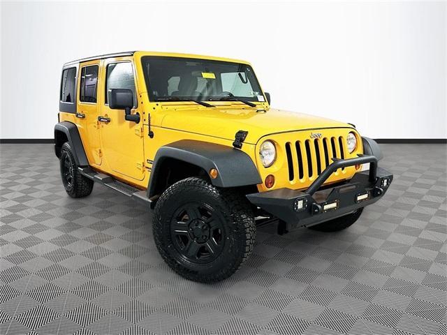 used 2012 Jeep Wrangler Unlimited car, priced at $16,966