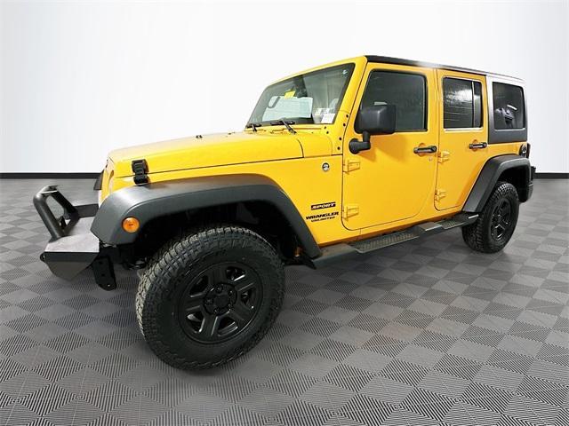 used 2012 Jeep Wrangler Unlimited car, priced at $16,966