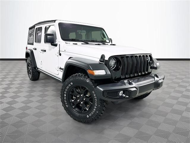used 2021 Jeep Wrangler car, priced at $31,856