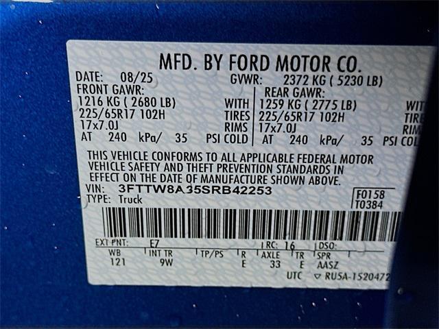 new 2025 Ford Maverick car, priced at $31,095