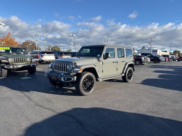 used 2022 Jeep Wrangler Unlimited 4xe car, priced at $33,847