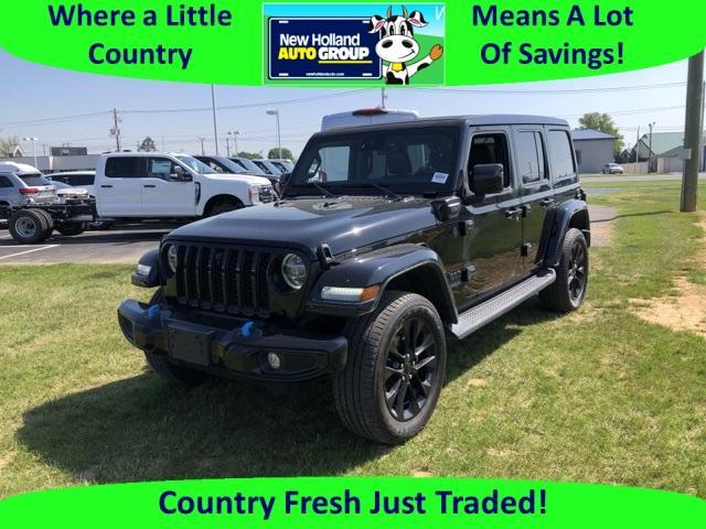 used 2021 Jeep Wrangler Unlimited 4xe car, priced at $37,831