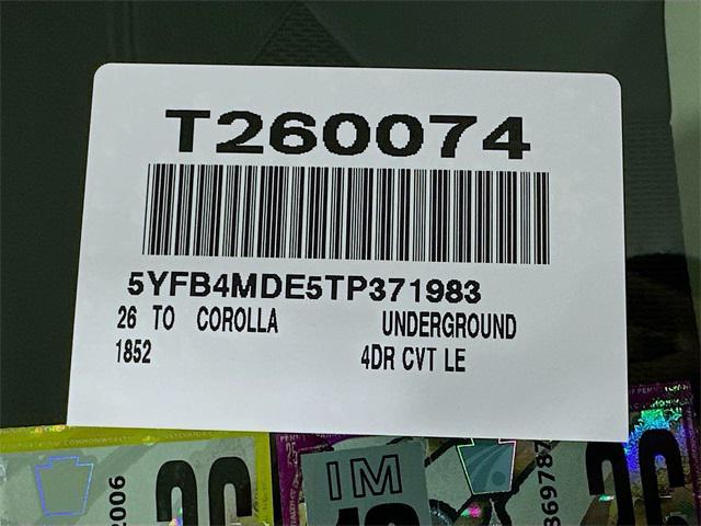 new 2026 Toyota Corolla car, priced at $25,364