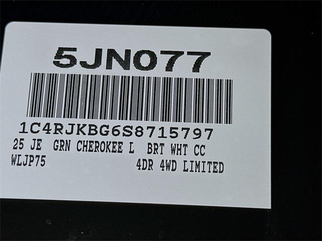 new 2025 Jeep Grand Cherokee L car, priced at $51,034