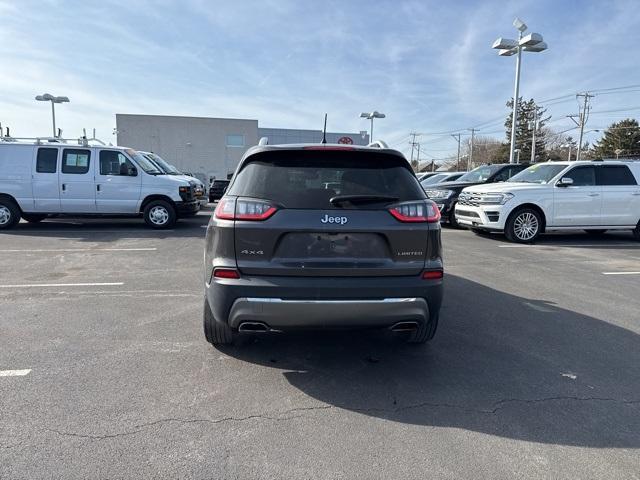 used 2021 Jeep Cherokee car, priced at $25,401