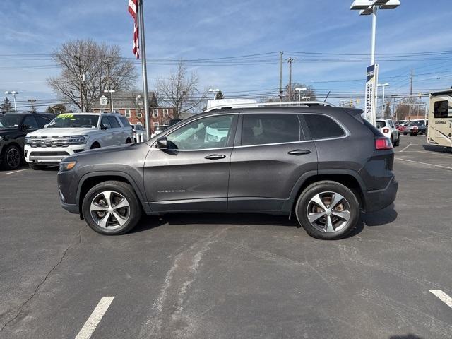 used 2021 Jeep Cherokee car, priced at $25,401