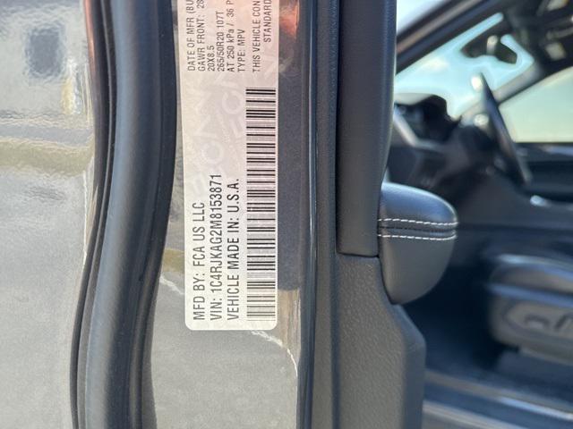 used 2021 Jeep Grand Cherokee L car, priced at $25,814