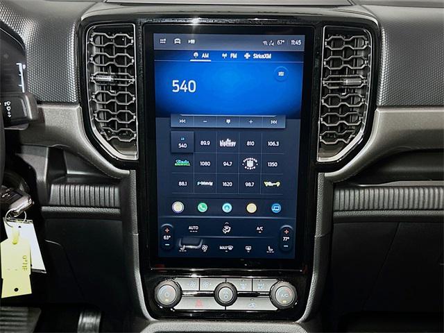new 2025 Ford Ranger car, priced at $43,840