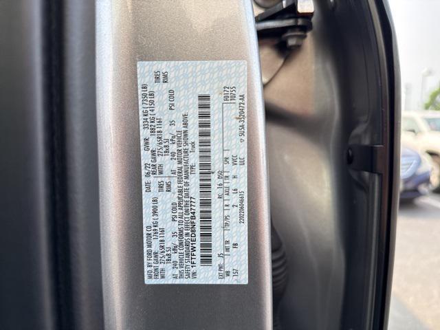 used 2022 Ford F-150 car, priced at $43,699