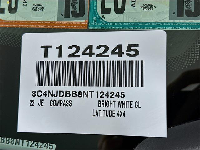 used 2022 Jeep Compass car, priced at $22,440