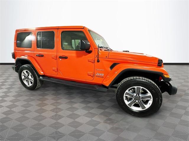 used 2020 Jeep Wrangler Unlimited car, priced at $30,445