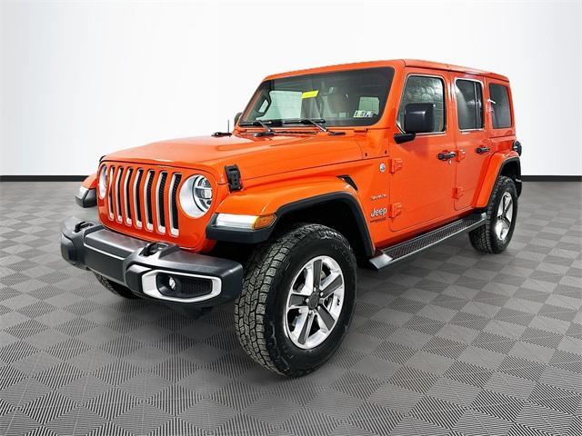 used 2020 Jeep Wrangler Unlimited car, priced at $30,445