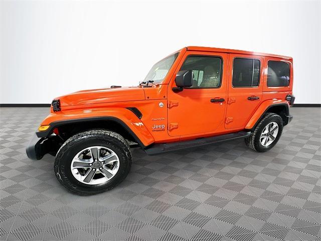 used 2020 Jeep Wrangler Unlimited car, priced at $30,445