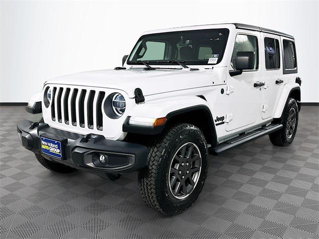 used 2021 Jeep Wrangler Unlimited car, priced at $29,887