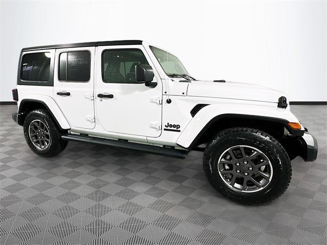 used 2021 Jeep Wrangler Unlimited car, priced at $29,887