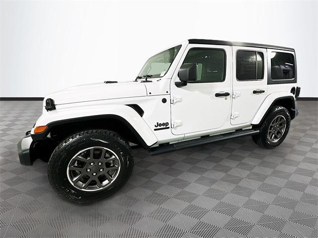 used 2021 Jeep Wrangler Unlimited car, priced at $29,887