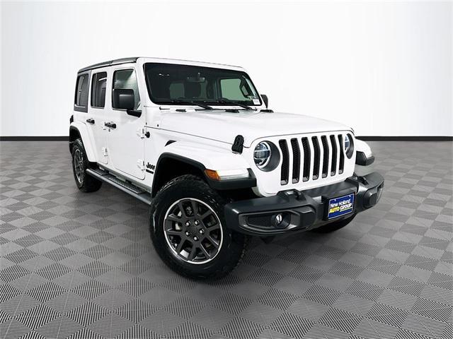 used 2021 Jeep Wrangler Unlimited car, priced at $31,587