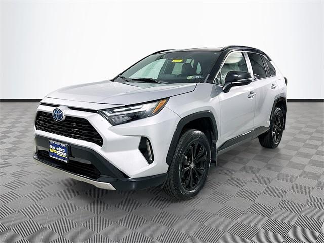 used 2022 Toyota RAV4 Hybrid car, priced at $34,520