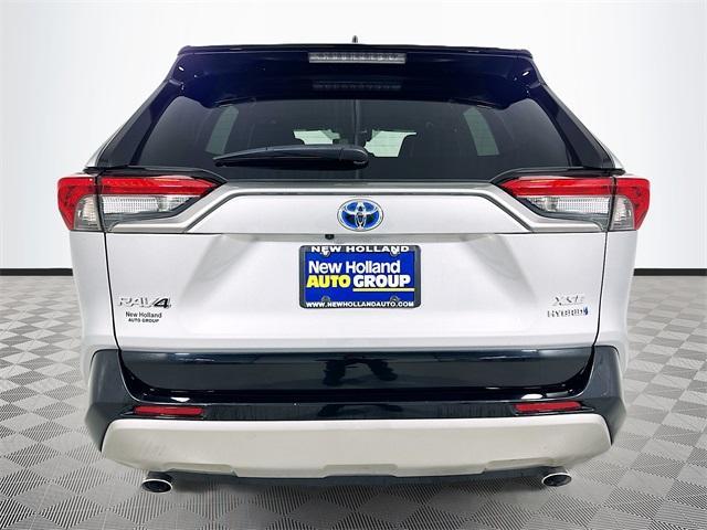 used 2022 Toyota RAV4 Hybrid car, priced at $34,520