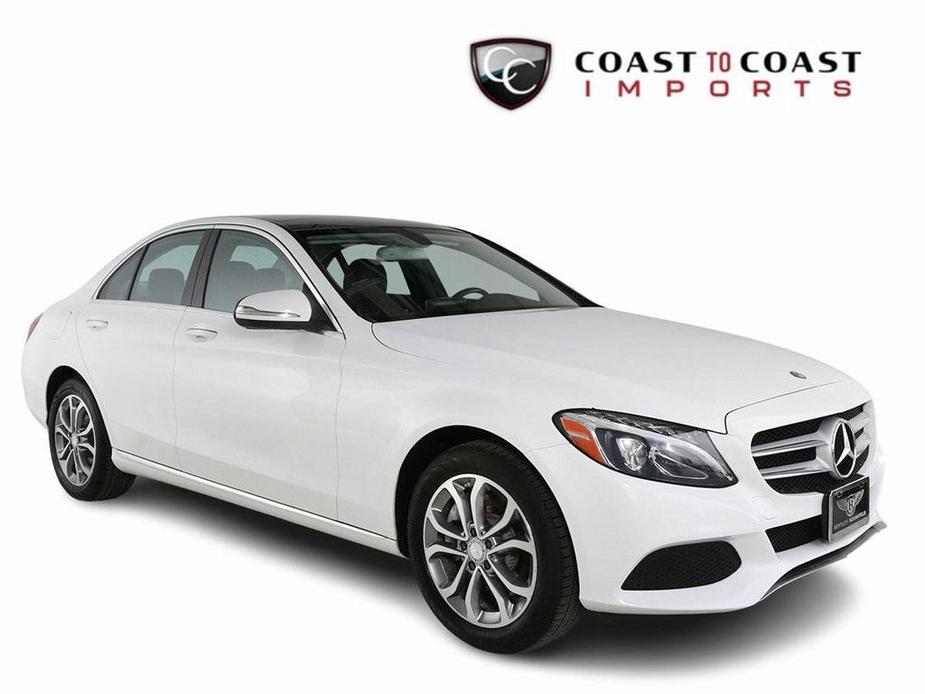 used 2015 Mercedes-Benz C-Class car, priced at $20,990