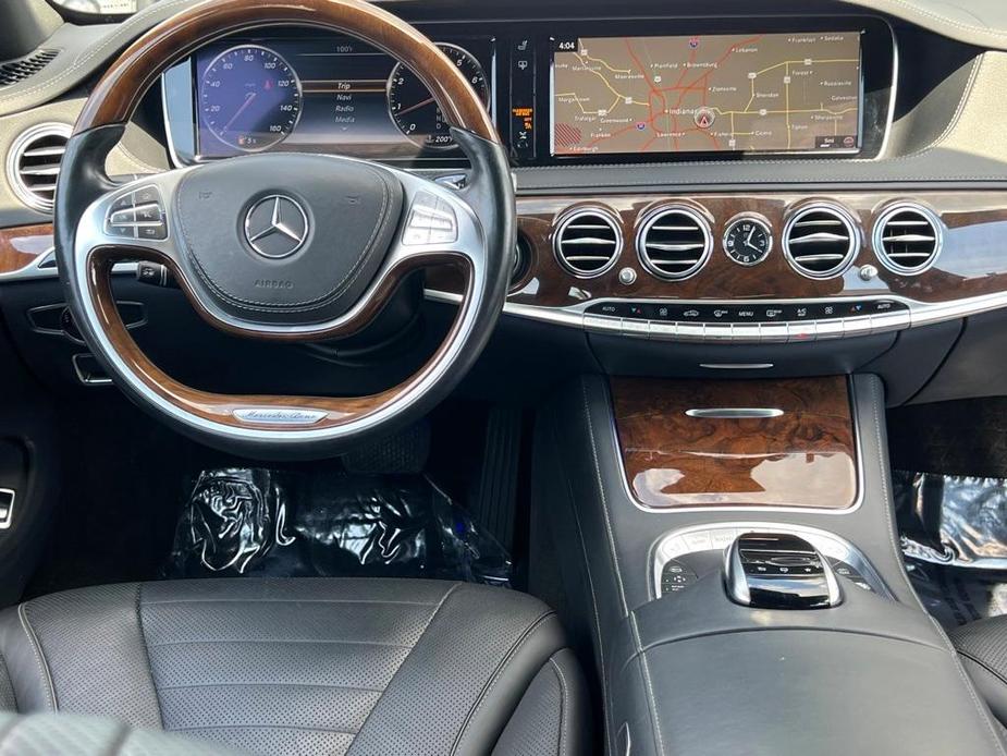 used 2015 Mercedes-Benz S-Class car, priced at $27,990