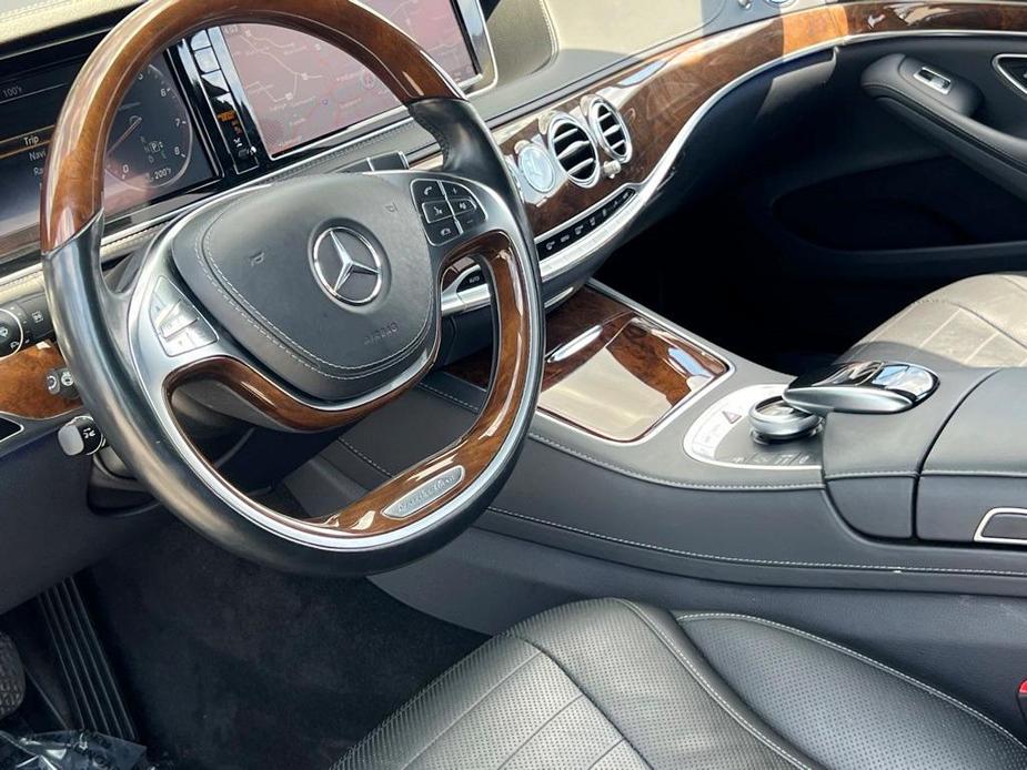 used 2015 Mercedes-Benz S-Class car, priced at $27,990