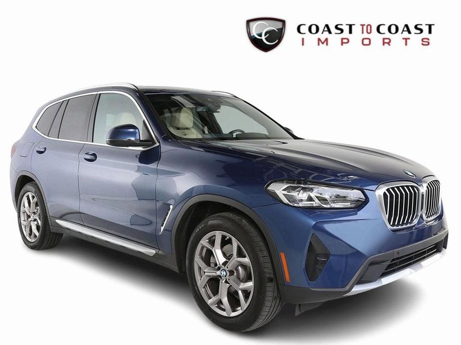 used 2022 BMW X3 car, priced at $35,490