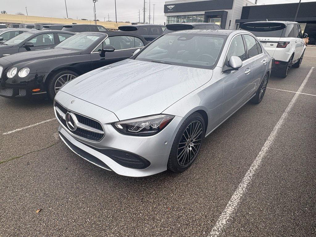 used 2022 Mercedes-Benz C-Class car, priced at $33,990