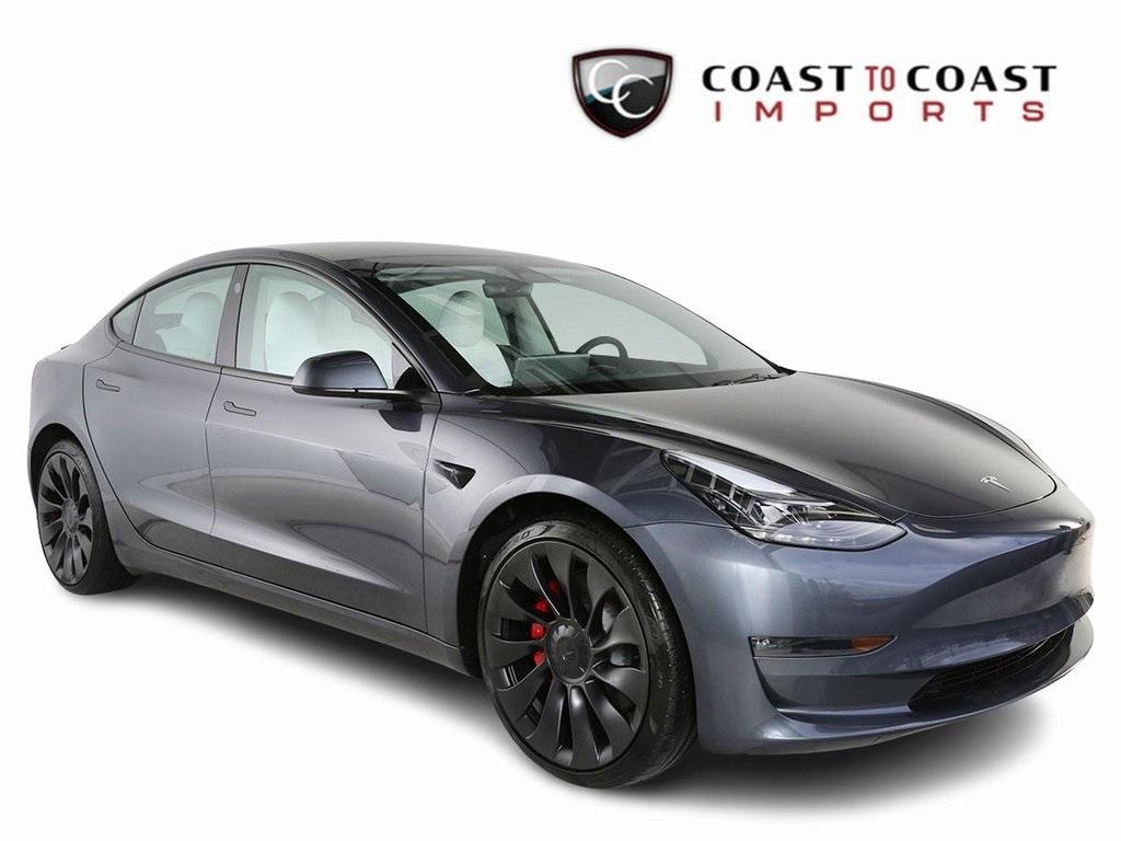 used 2023 Tesla Model 3 car, priced at $36,990