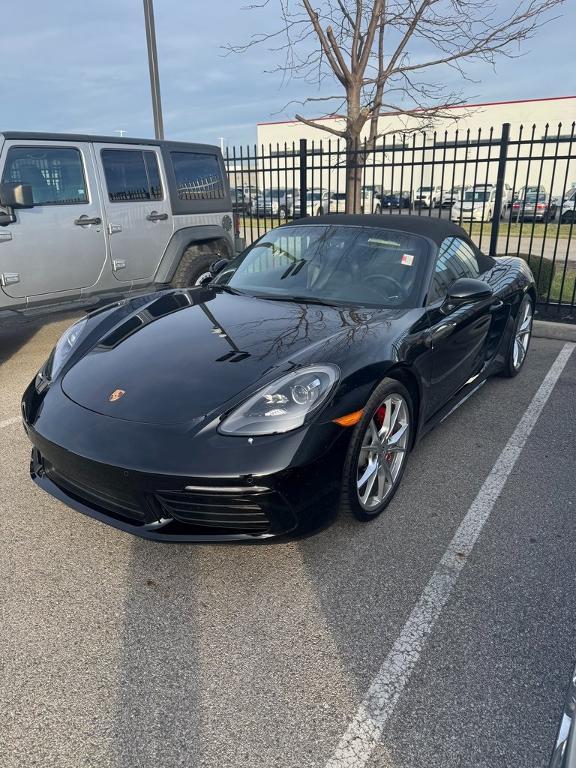 used 2021 Porsche 718 Boxster car, priced at $71,490