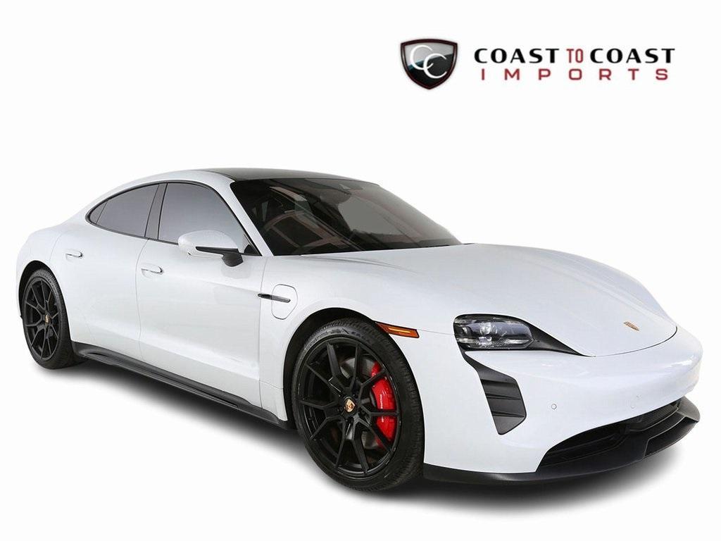 used 2022 Porsche Taycan car, priced at $81,490