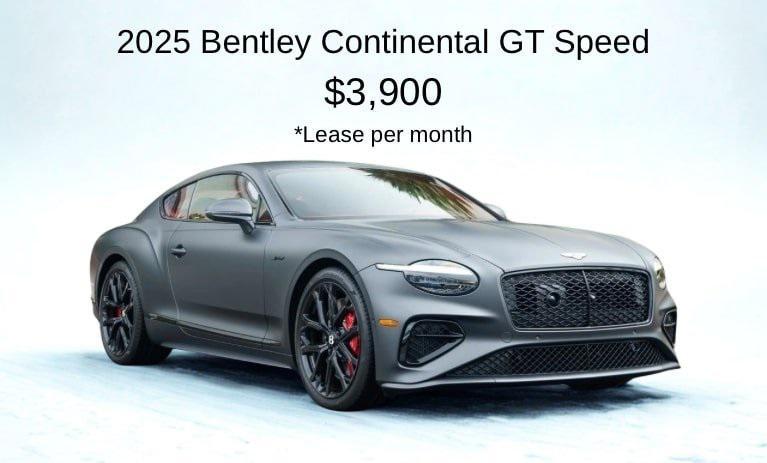 used 2025 Bentley Continental GT car, priced at $318,900