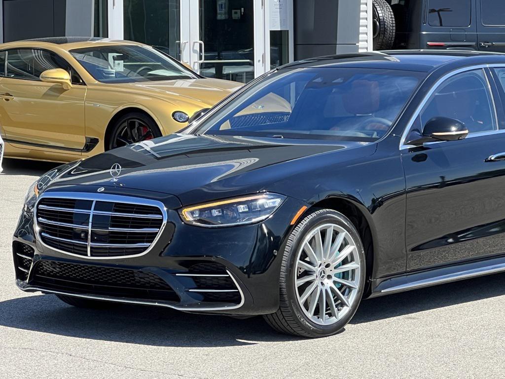 used 2022 Mercedes-Benz S-Class car, priced at $74,990