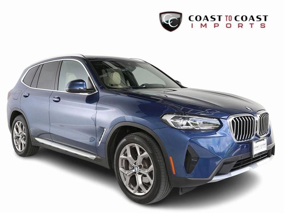 used 2022 BMW X3 car, priced at $36,990
