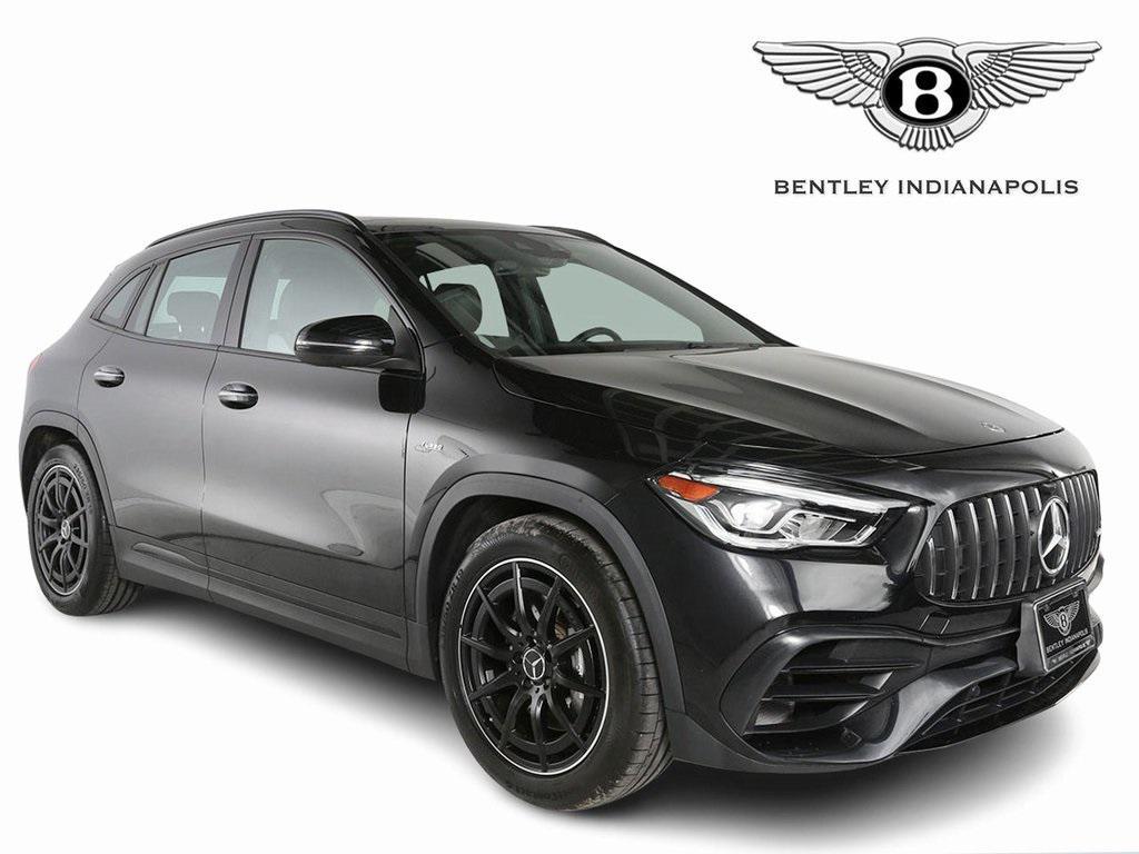used 2021 Mercedes-Benz AMG GLA 45 car, priced at $33,990