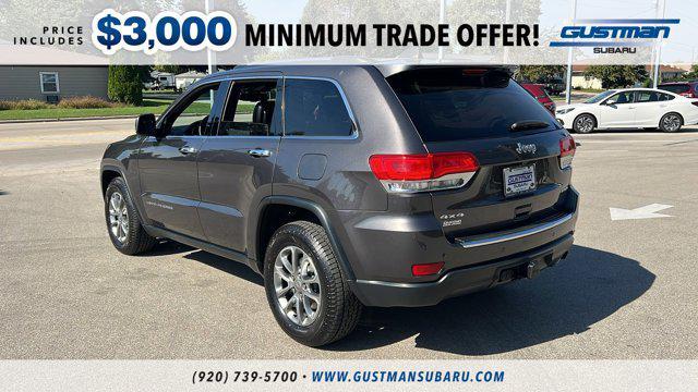 used 2015 Jeep Grand Cherokee car, priced at $18,995