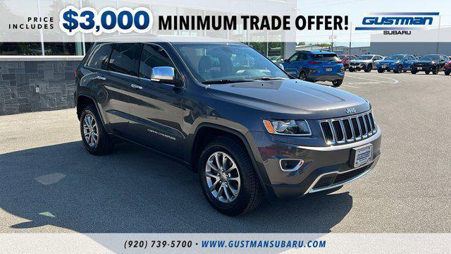 used 2015 Jeep Grand Cherokee car, priced at $18,995
